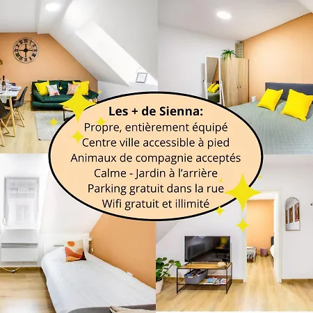 Apartamento Sienna - Calme Et Bien-être Au Coeur De Mulhouse